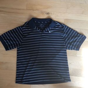 Nike Dri-Fit Navy Striped Shirt